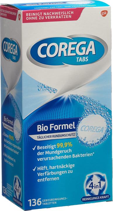 Corega Tabs mit Bio Formel