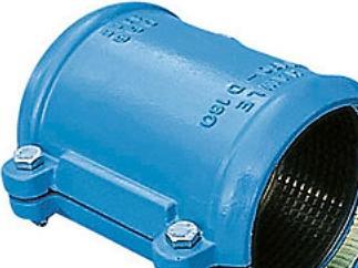 Immagine prodotto Hawle Giunto di riparazione 110mm - 9240. resistenza alla trazione. per tubi in PVC e PE. Viti A4.