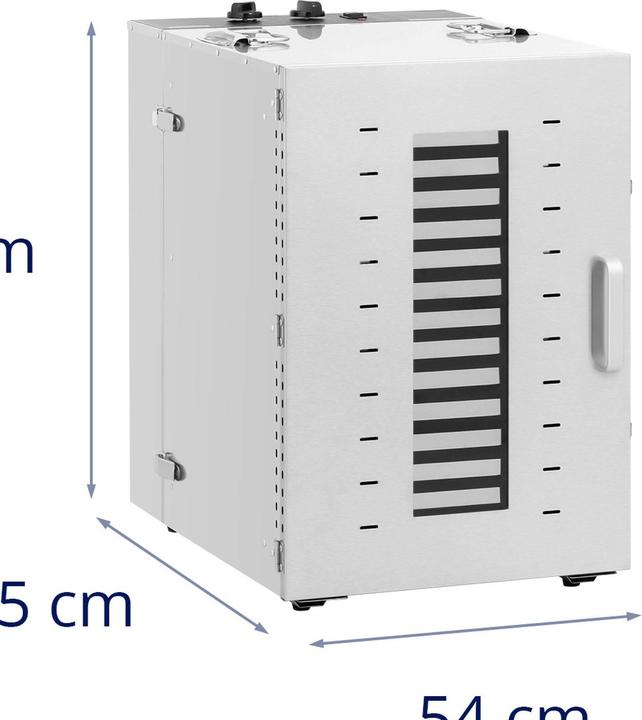 Produktbild Wiesenfield Pollentrockner Pollentrockenschrank 1431 W 6 Einschübe 30 - 70 °C 100 l