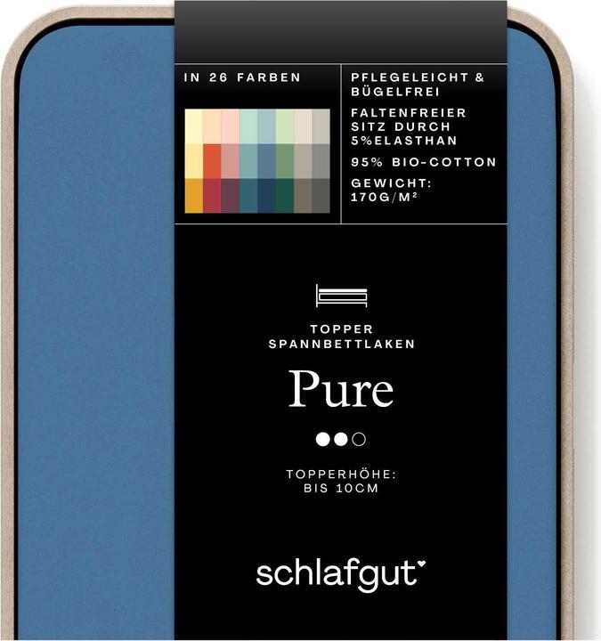 Actual product image schlafgut Pure Topper (90 x 190 - 100 x 220 cm)