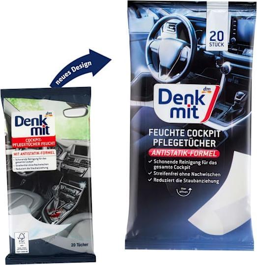 dm Denkmit Feuchttücher Autopflege