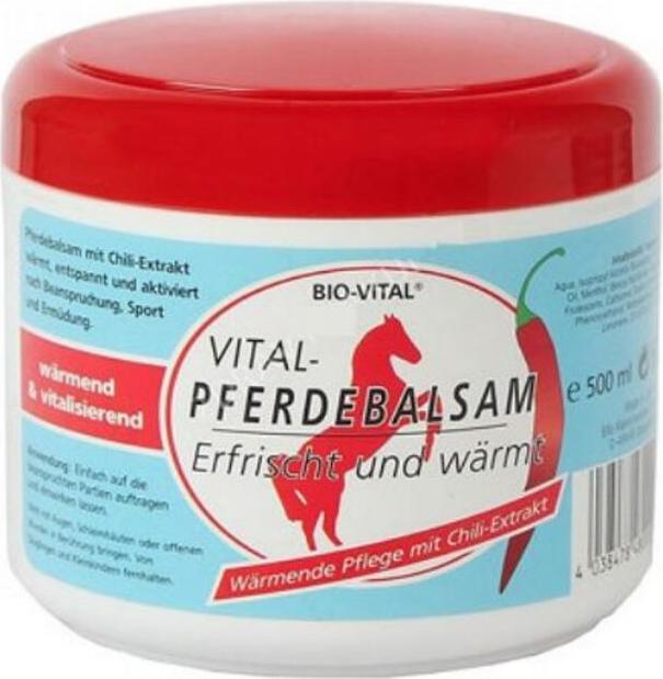 Immagine prodotto Bio-Vital Crema di Balsamo di Cavallo al peperoncino (1 x, 500 ml)