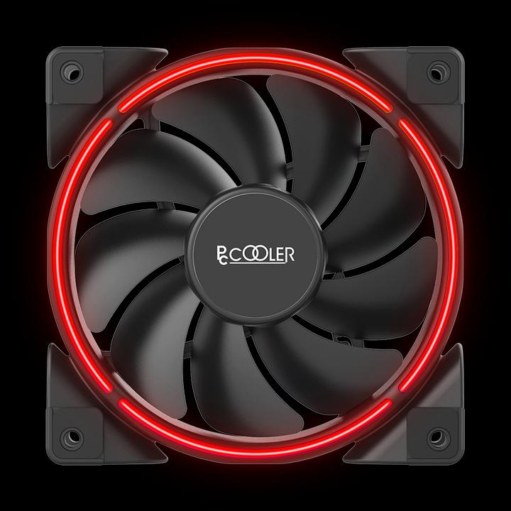 Produktbild Pccooler GI-H58UB Corona Rot (152 mm)