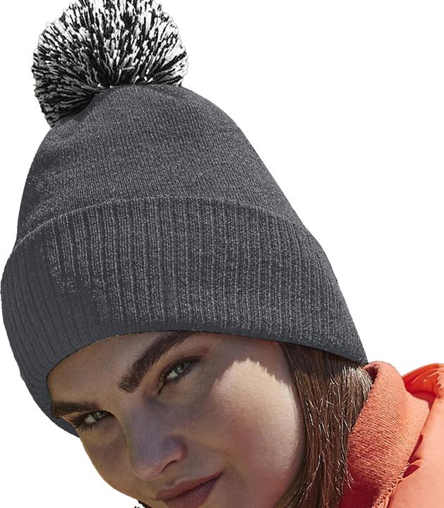 Actual product image Beechfield Snowstar hat recycled material (One size)