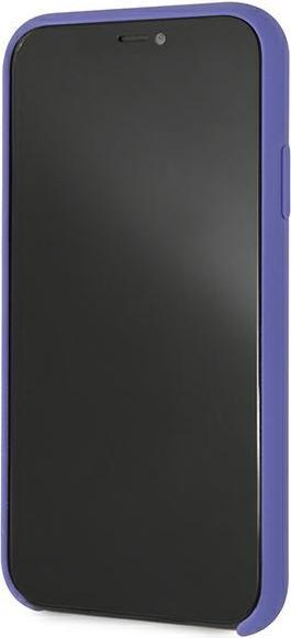 Actual product image Karl Lagerfeld case for iPhone XR KLHCI61SLVOG hard case purple Silicone (Apple iPhone XR)