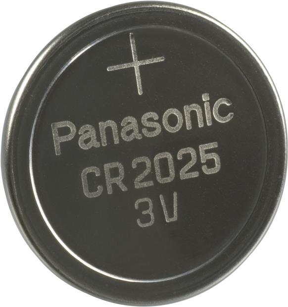 Immagine prodotto Panasonic Potenza al litio CR2025 (2 pz., CR2025, 165 mAh)