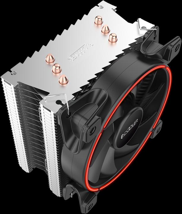 Produktbild Pccooler GI-X3R-V2 Corona Rot (148 mm)