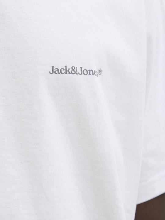 Actual product image Jack & Jones Jorsplit Back Tee Ss Crew Neck Ln (S)