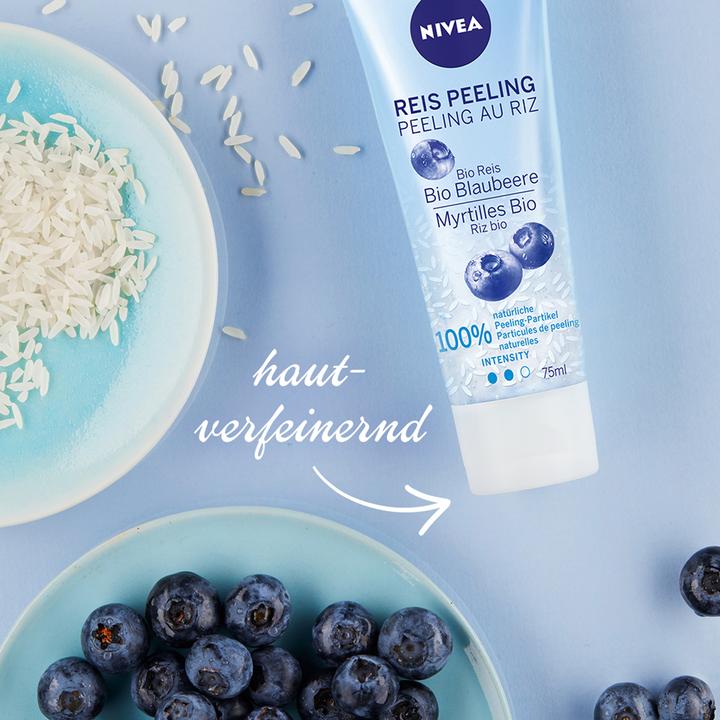 Image du produit NIVEA Exfoliant Riz Myrtille Bio (Gommage, 75 ml)