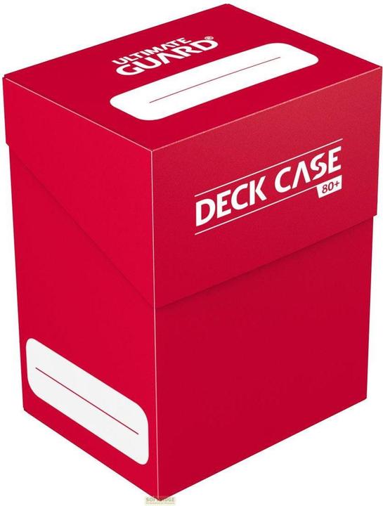Ultimate Guard UGD010258 - Kartenbox - für 80+ Karten, Standardgrösse, rot