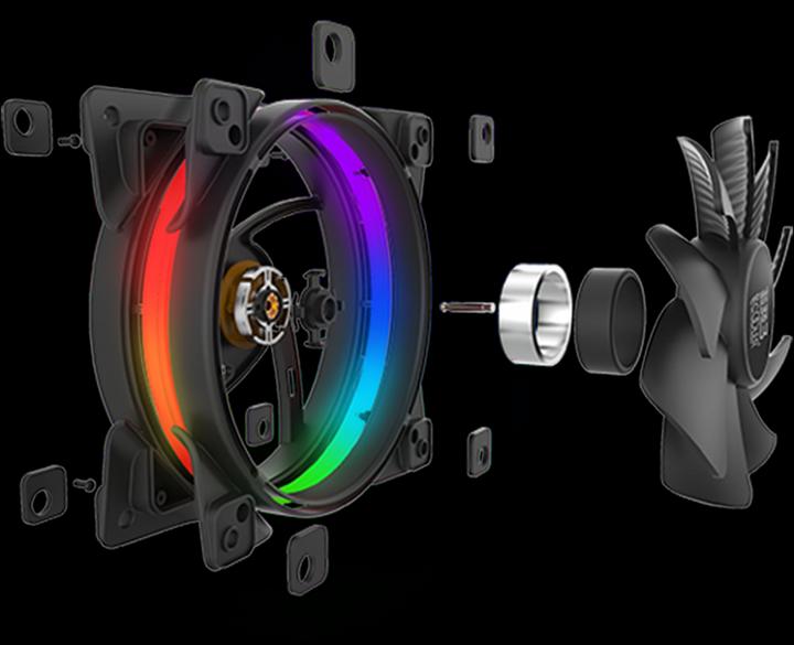 Produktbild Pccooler Corona Max 140mm RGB 1 (140 mm, 1 x)