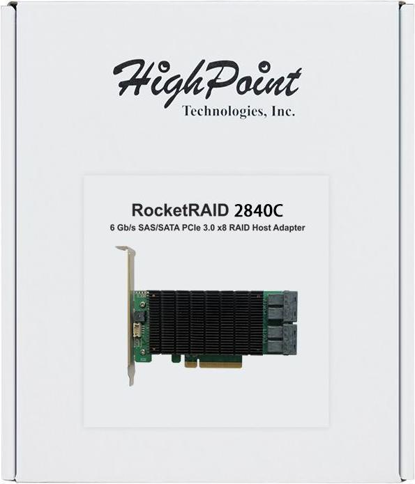 Immagine prodotto HighPoint Controller RAID RocketRAID 2840C