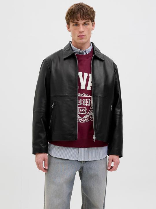 Produktbild Jack & Jones Lederjacke Lederjacke (L)