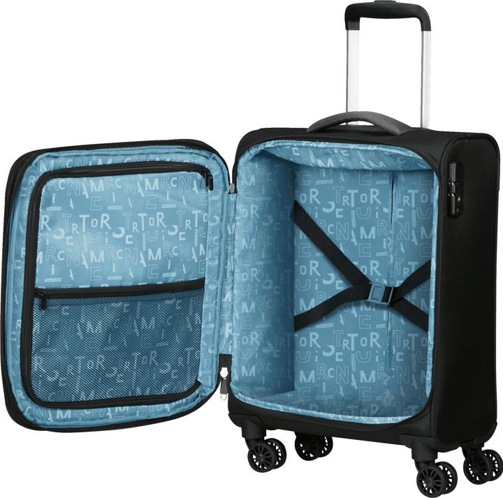 Actual product image American Tourister Case & Trolley Pulsonic Spinner 55 EXP (35 l, Hand luggage (up to 50 litres))