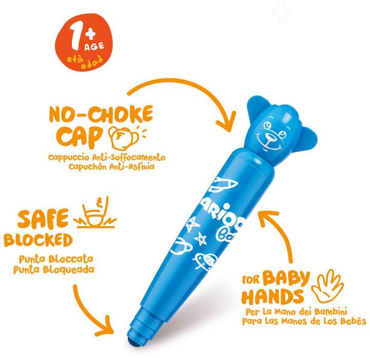 Produktbild Carioca Baby Tedy (Mehrfarbig, 6 x)