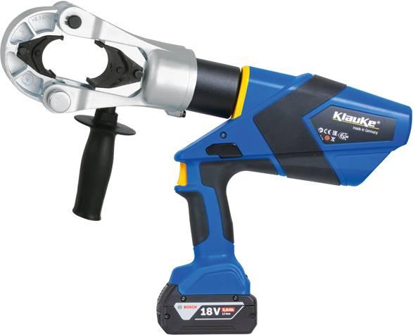 Actual product image Klauke KLA EK135FTCFB Crimping tool battery hydr. next gen. 10-630qmm Bosch battery 5Ah