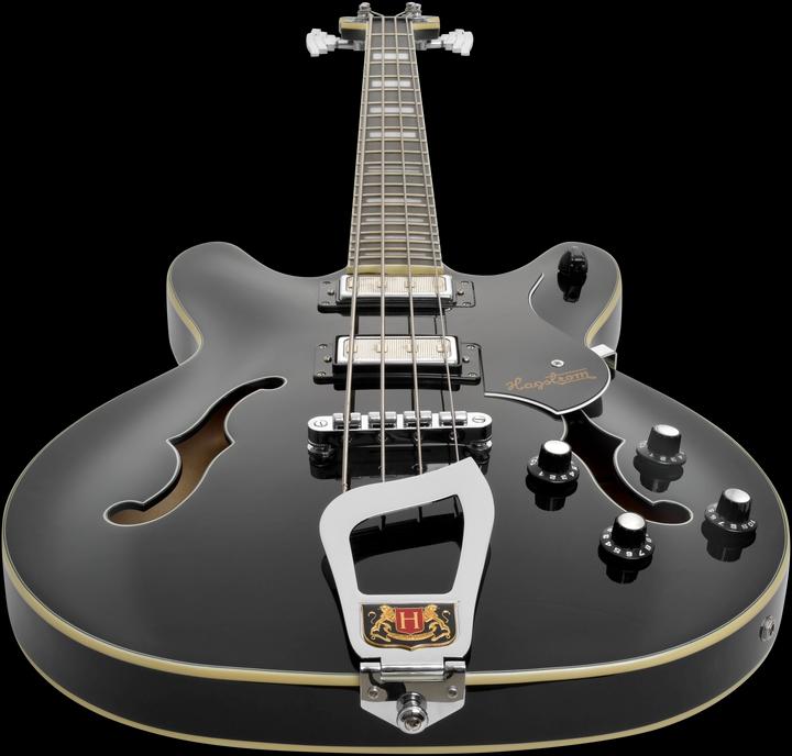 Immagine prodotto Hagstrom Basso, Viking, nero lucido (Chitarra elettrica)