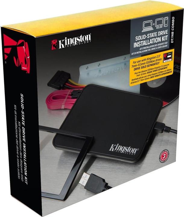 Actual product image Kingston SSD Installation Kit (2.5")