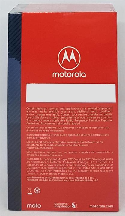 Produktbild Motorola Moto Z3 Play (64 GB, Deep Indigo, 6.01", Hybrid Dual SIM, 12 Mpx, 4G)