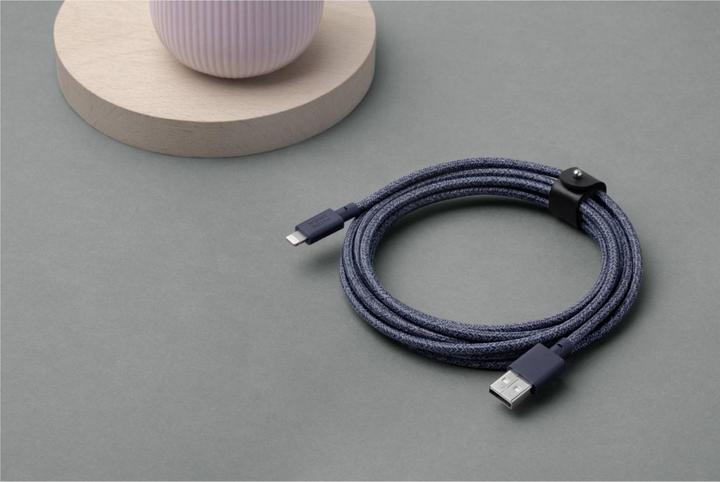 Immagine prodotto Native Union Cintura XL USB-A a cavo Lightning 3m Indigo (3 m, USB 3.2 Gen 1)