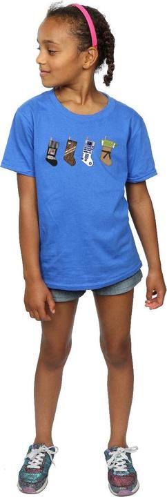 Image du produit Star Wars - T-shirt CHRISTMAS STOCKINGS - Fille (152, 158)
