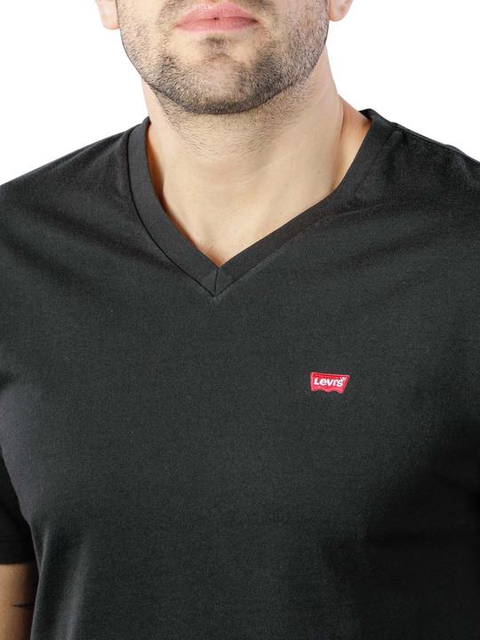 Image du produit Levis Orig HM VNeck T-Shirt mineral black (S)
