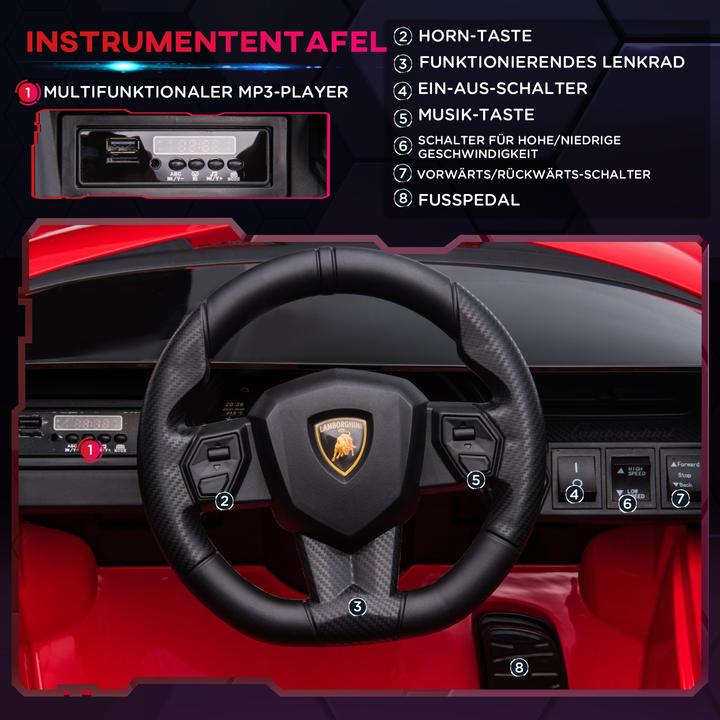 Produktbild Homcom Kinder Elektroauto mit Fernbedienung (6 V)