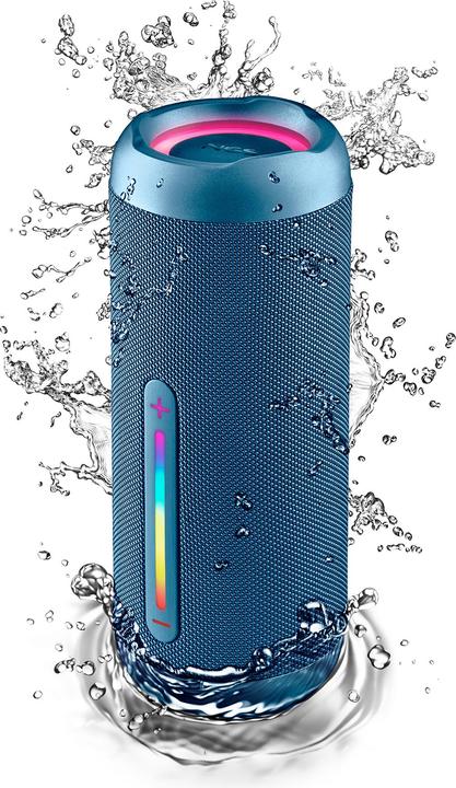 Immagine prodotto NGS Enceinte Nomade Bluetooth Roller Furia 3 (Bleu) (9 h, Batteria ricaricabile)