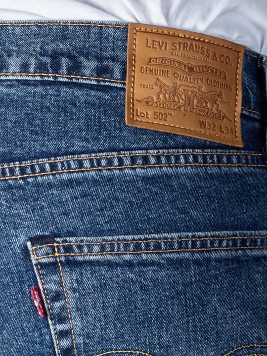 Actual product image Levis 502 Taper Fit stonewash stretch t2 (W33/L32)