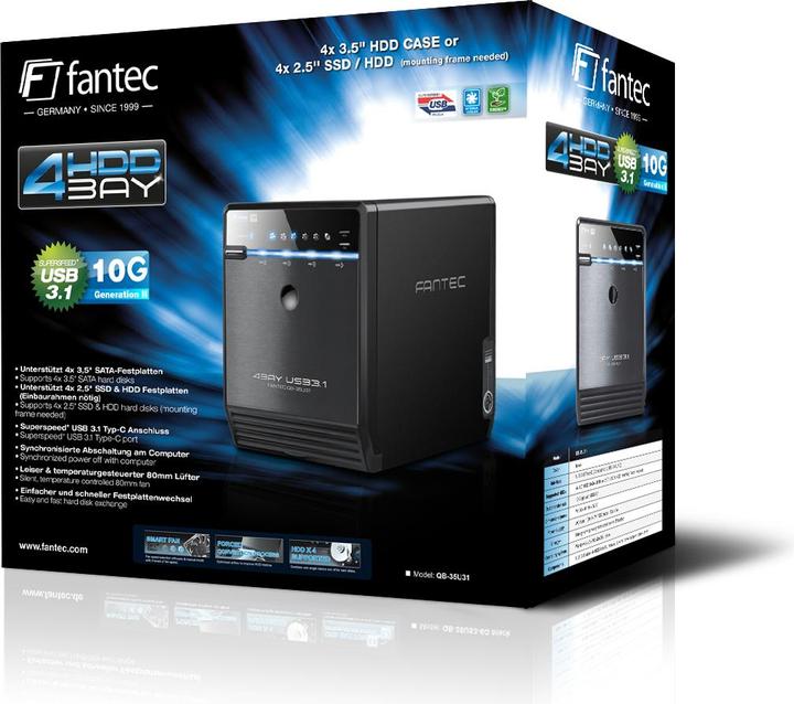 Image du produit Fantec QB-35U31 (3.5")