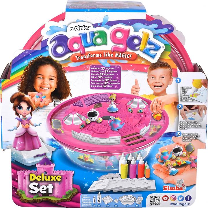 Produktbild Simba Aqua Gelz Deluxe Prinzessin und Schloss, 21 Stk.