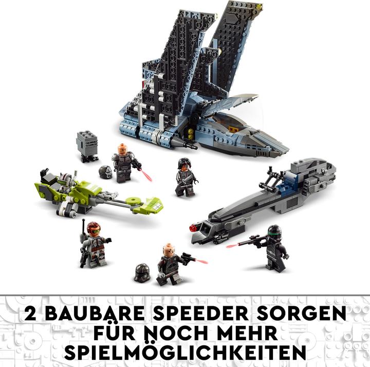 Produktbild LEGO Star Wars 75314 Das Bad Batch Attack Shuttle (75314, LEGO Star Wars)