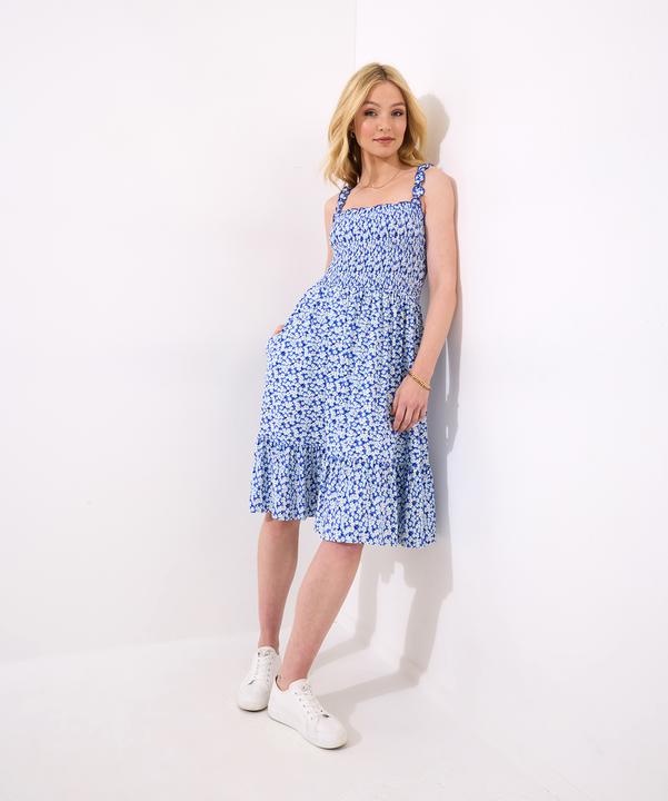 Produktbild Joe Browns Ditsy Daisy Print Sleeveless Jersey Knee-Length Dress (10)