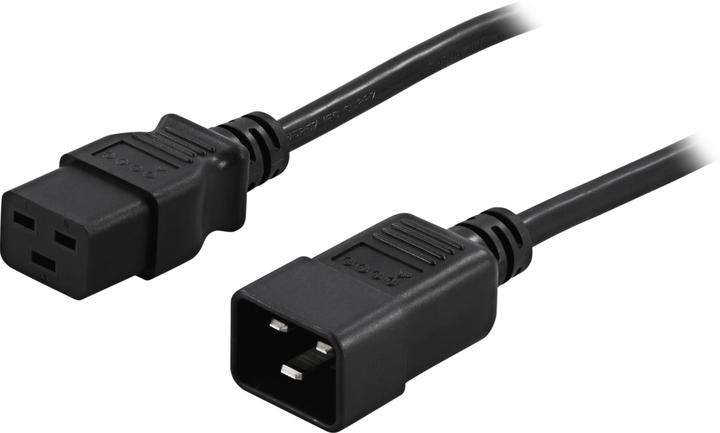 Produktbild Deltaco DEL-112NA power cable Black C19 coupler C20 coupler (2 m)