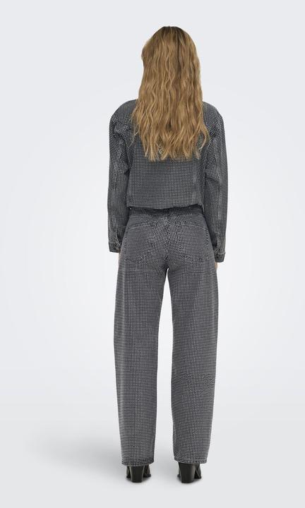 Image du produit Only ONLHUDSON Mittlere Taille Weiter Beinschnitt Jeans Jeans mit weitem Bein (25)