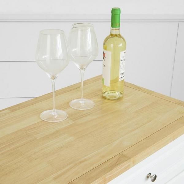 Immagine prodotto SoBuy Isola della cucina Carrello da cucina con portabottiglie
