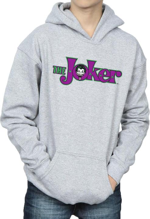 Image du produit - Sweat à capuche THE JOKER TEXT LOGO - Garçon (140, 146)
