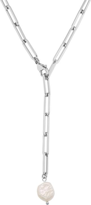 Actual product image Heideman Gaby silver color polished (100% stainless steel)