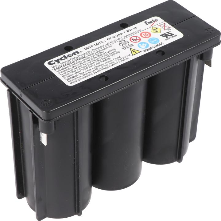 Produktbild Hawker Energy Akku Cyclon Enersys Cyclon 0859-0012 Akku E cell 1x3 (6 V, 8 Ah)