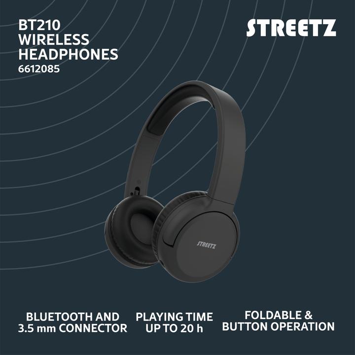 Image du produit Streetz BT210 (20 h, Sans fil)