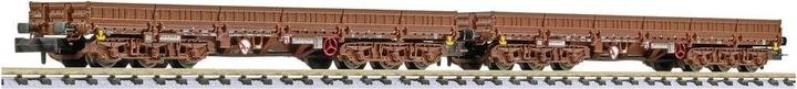 Actual product image Liliput L260192 N Set of 2, 6-axle. DR Samms 4860 heavy goods wagon (Track IV)