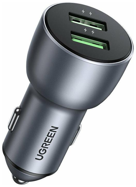 Ugreen Caricatore da auto doppio USB QuickCharge 3.0 36 Watt