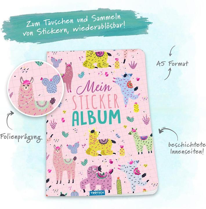 Image du produit Mon album de stickers Lama Album à collectionner 24 pages