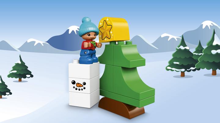 Produktbild LEGO Winterspass mit dem Weihnachtsmann (10837)