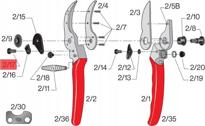 Image du produit Irega Remplacement du sécateur Felco - 2/17 (Rembourrage supplémentaire)