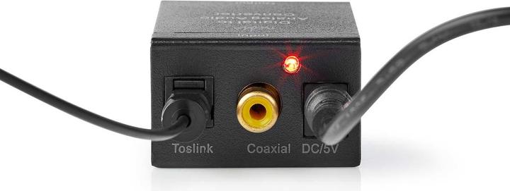 Immagine prodotto Nedis Convertitore audio digitale a 1 via Connessione Ingresso: 1x RCA digitale / 1x TosLink Connessione (0.05 m)