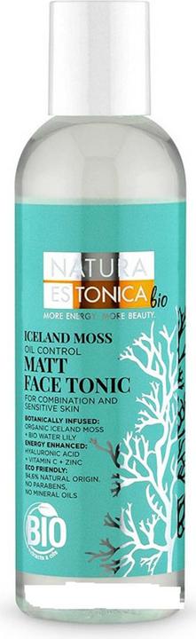 Produktbild Natura Siberica Estonica Islandmoos Gesichtswasser Matt Oil Control 200ml (Öl, 200 ml)