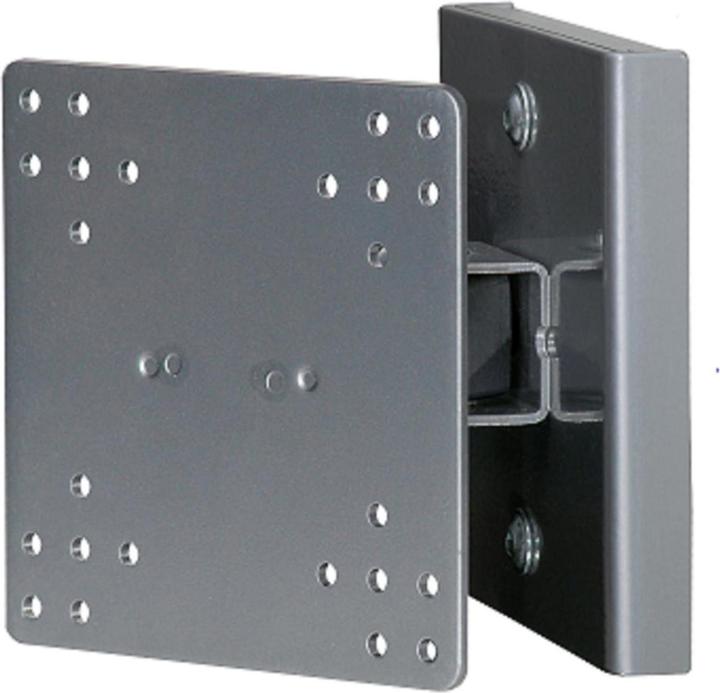 Image du produit R-Go Tools Steel Hook Up support mural, réglable, argent - pince pour écran LCD - Sta (Mur)