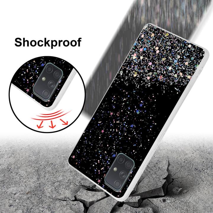 Produktbild Cadorabo TPU Cover funkelnder Glitter (Samsung Galaxy A71)