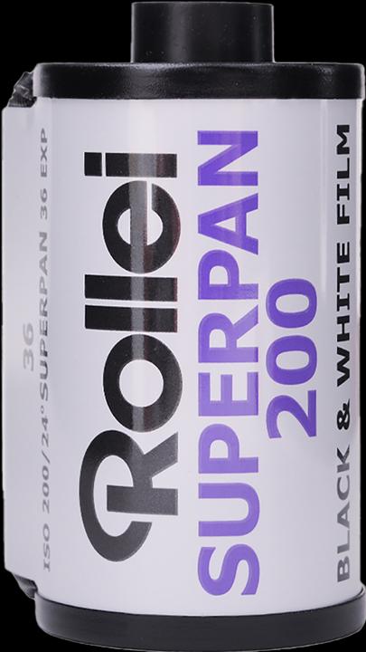 Actual product image Rollei Superpan black and white negative film | 35 mm | 36 exposures | ISO 200